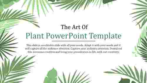 plant powerpoint template- The Art Of Plant Powerpoint Template